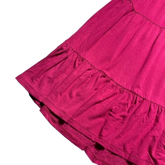 Chelsea & Theodore Magenta Sleeveless Casual Dress XS - Picture 3 of 7